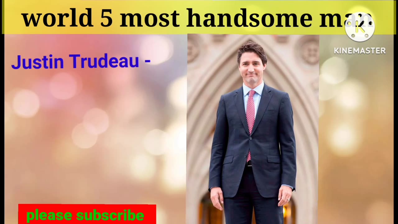 World 5 most handsome man