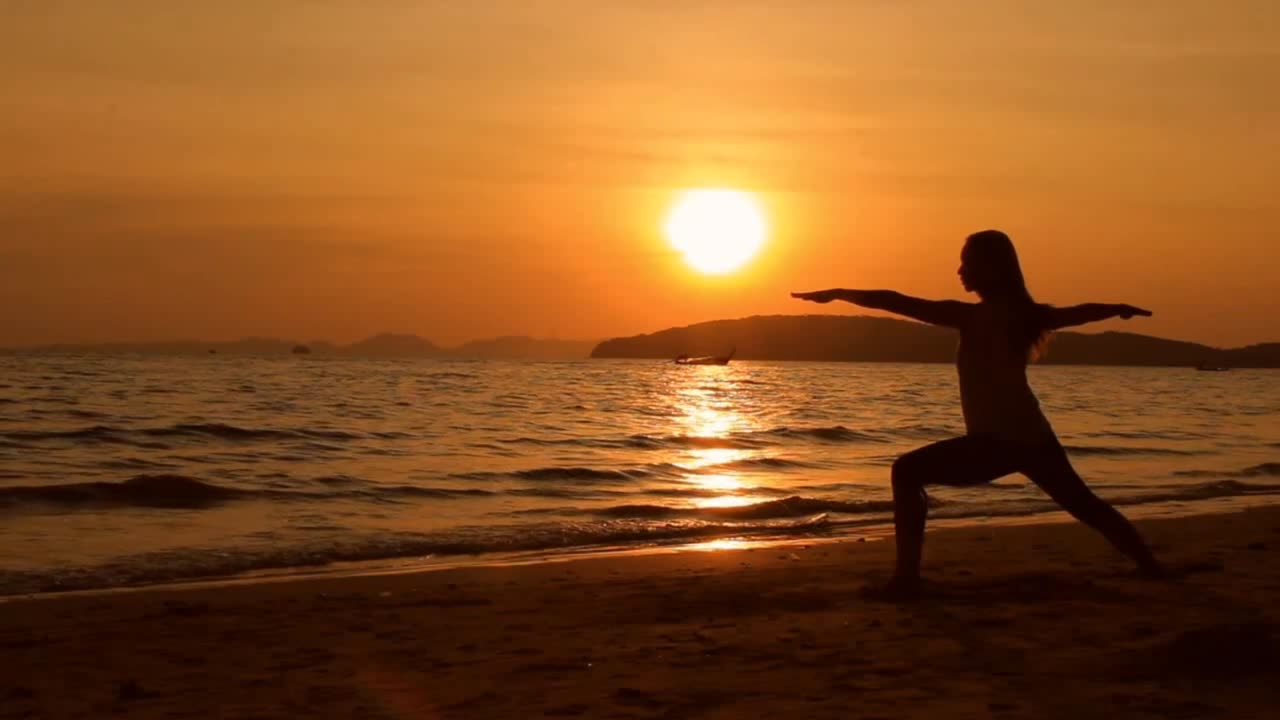 Mind relaxing yoga