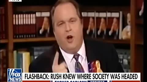 Tucker Carlson: Rush Limbaugh predicted everything.