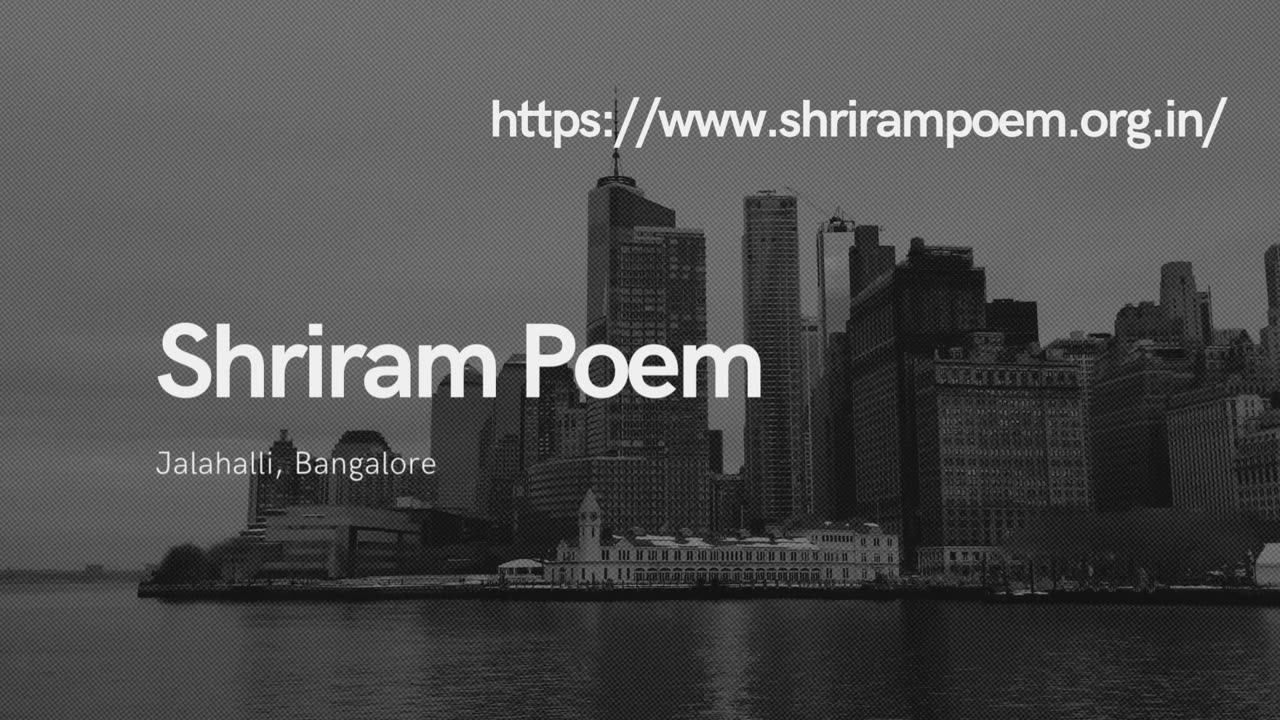 Shriram Poem Master Plan