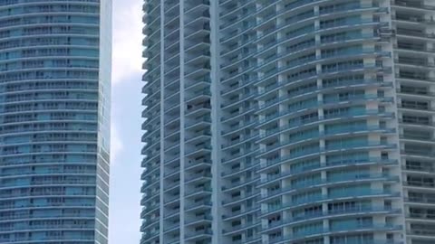 View of Biscayne Bay and Downtown Miami