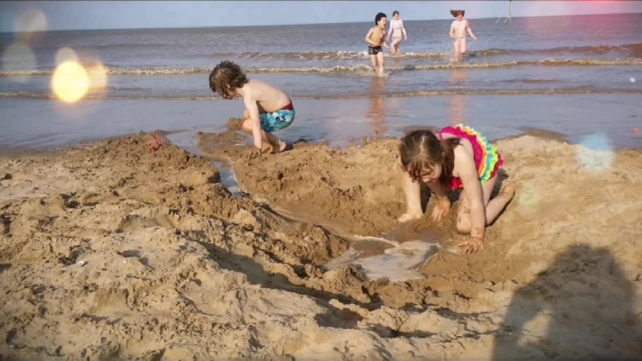 April 2017 Mablethorpe beach & lake part 1