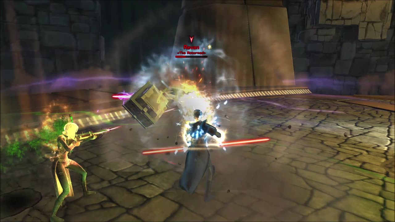 the jedi archive vs Darth Revan