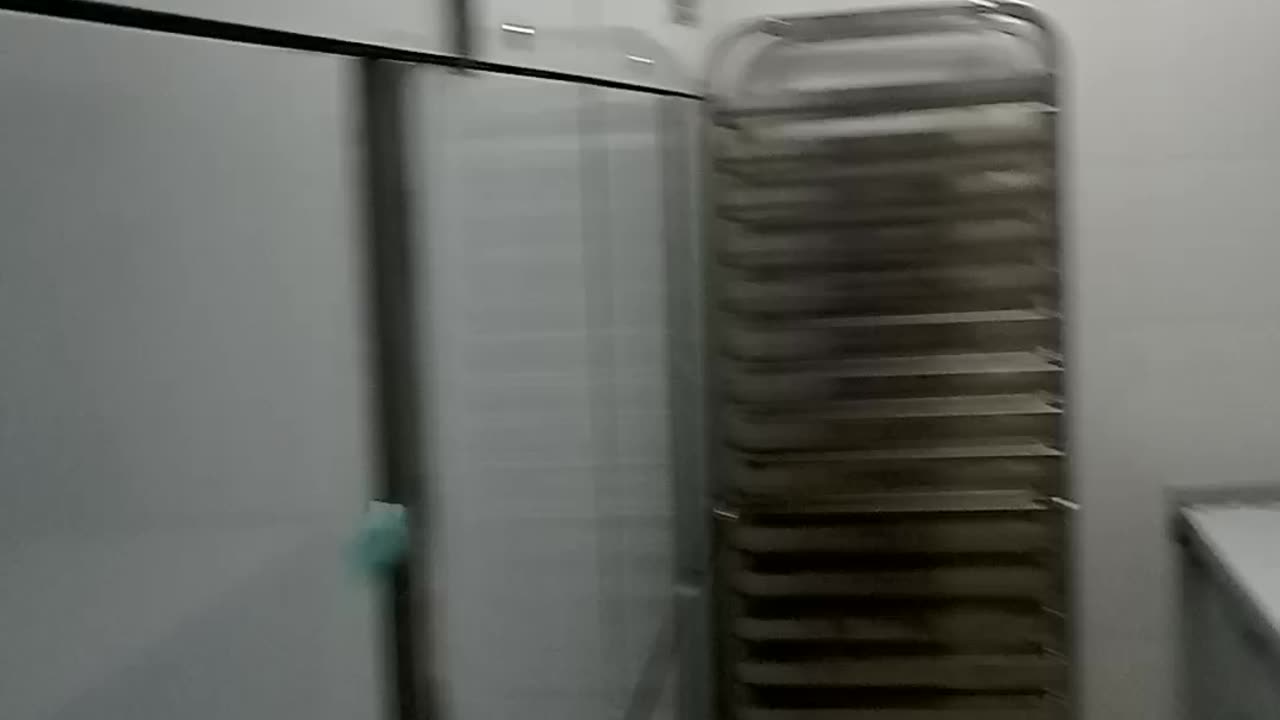Opening kitchen at airport lounge
