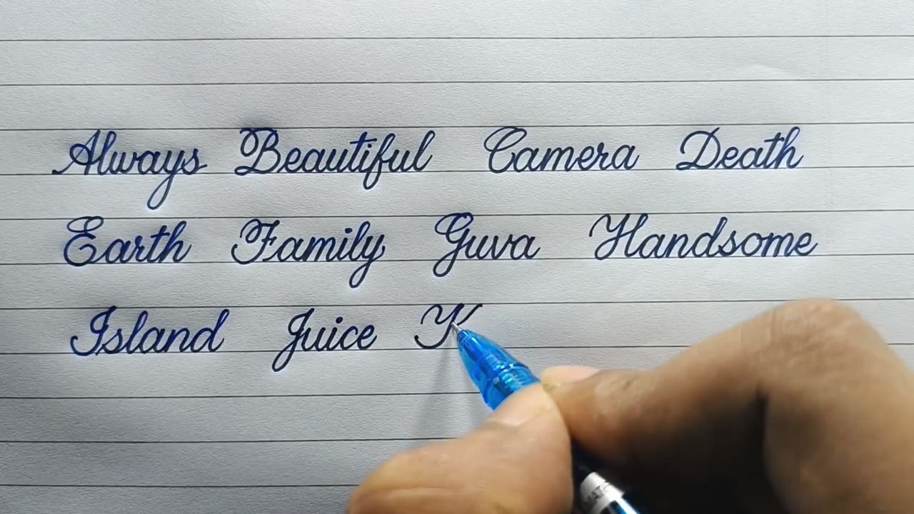 Is My handwriting Alright?