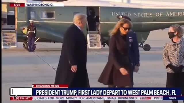 TrumpCaughtGoing on Christmas Holidays