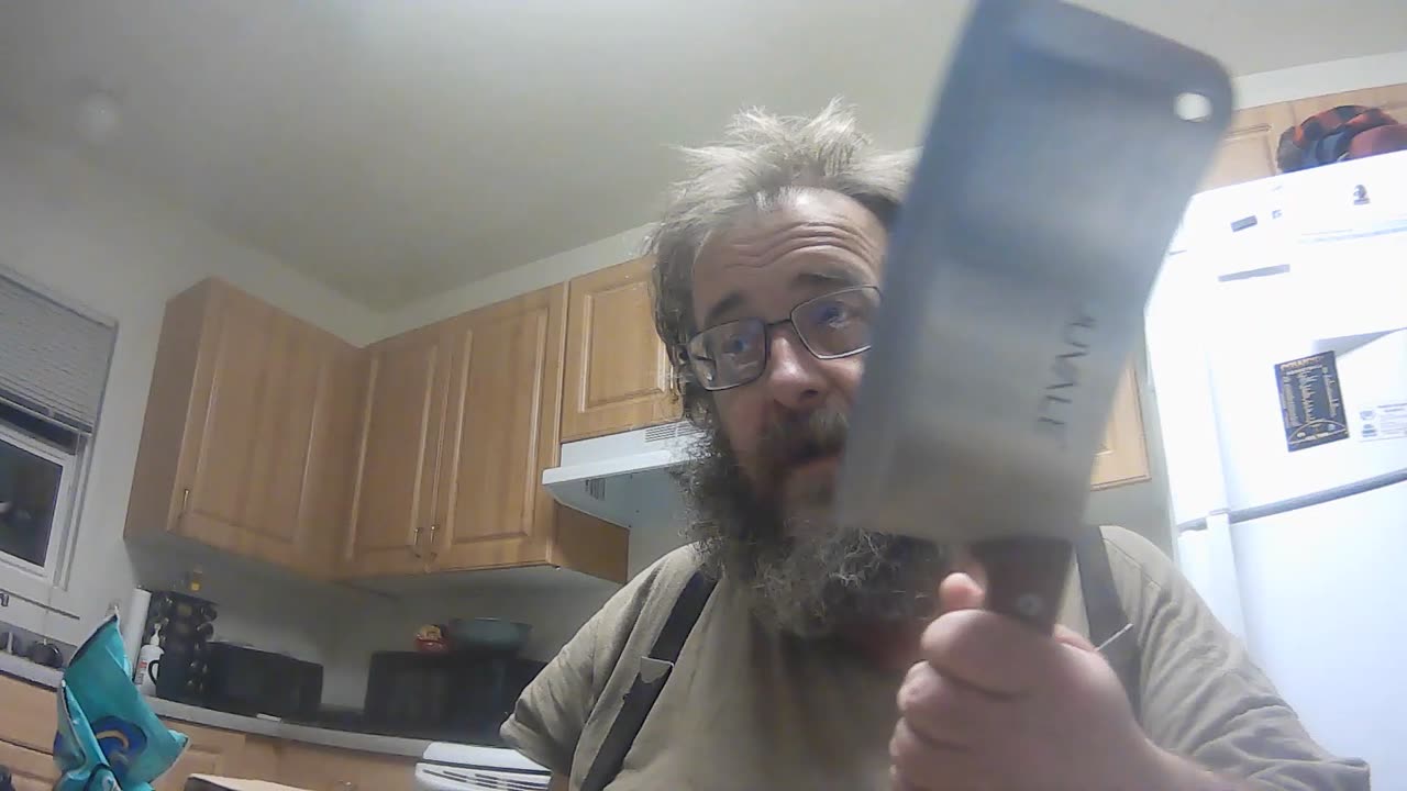 A meat cleaver is great for the whole family
