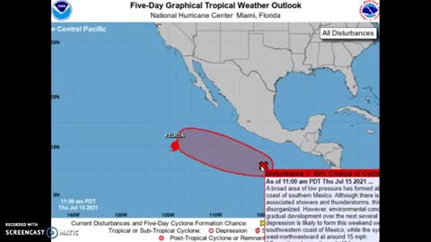 Felicia Inbound With Two Tropical Depressions Also in Play