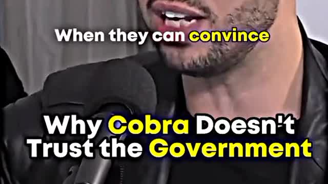 ANDREW TATE ON WHY HE DOESN'T TRUST THE GOVERNMENT! ***MUST WATCH***