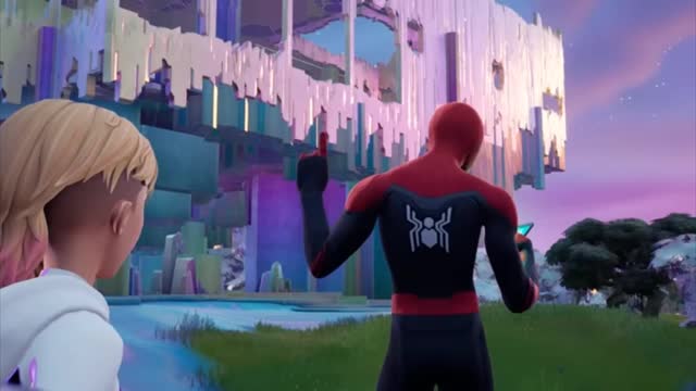 Fortnite Spider-man And Spider-gwen - Subscribe my channel 🧃