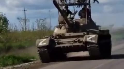 🚀 Ukraine Russia War | Russian T-54 with Anti-Drone Cage | RCF