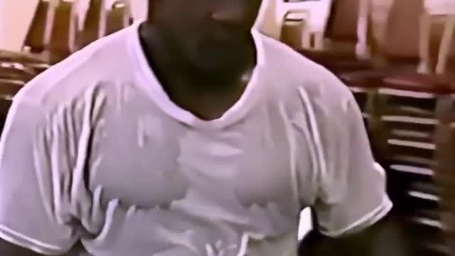 Mike Tyson Angry in the Gym