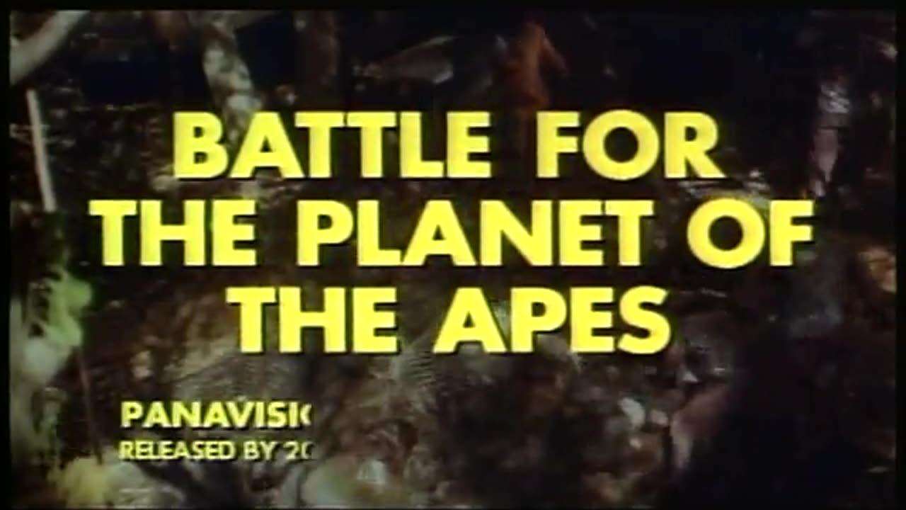 BATTLE FOR THE PLANET OF THE APES trailer 1973