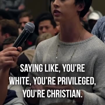 Turning Point USA and Charlie Kirk Destroys "White Privilege"