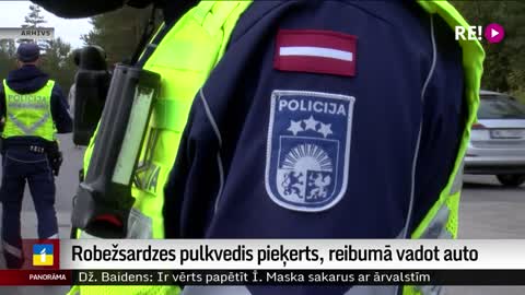 Robežsardzes pulkvedis pieķerts, reibumā vadot auto