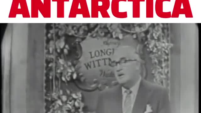 Admiral Richard Byrd discusses Antarctica- 1960