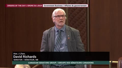 Bill C-11 Powerful Speech : Sen. David Adams Richards