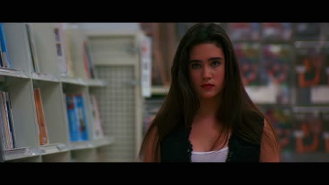 Jennifer Connelly Career Opportunities 1991 scene 2 remastered 4K