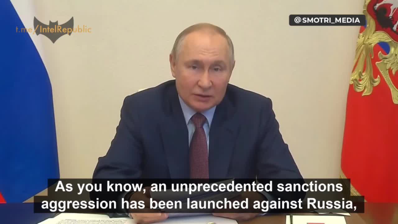 "The attempts to break Russian economy with Western sanctions have failed" - Putin