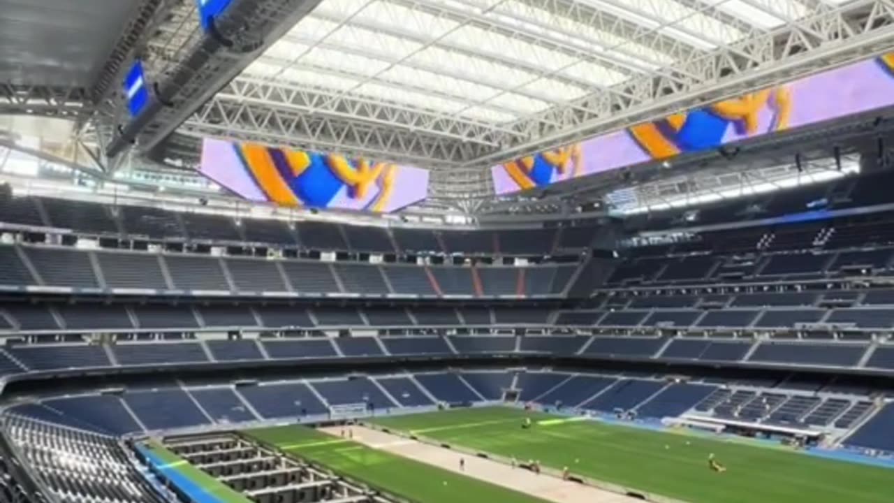 Experience the Ultimate Football Stadium The New Santiago Bernabeu #football