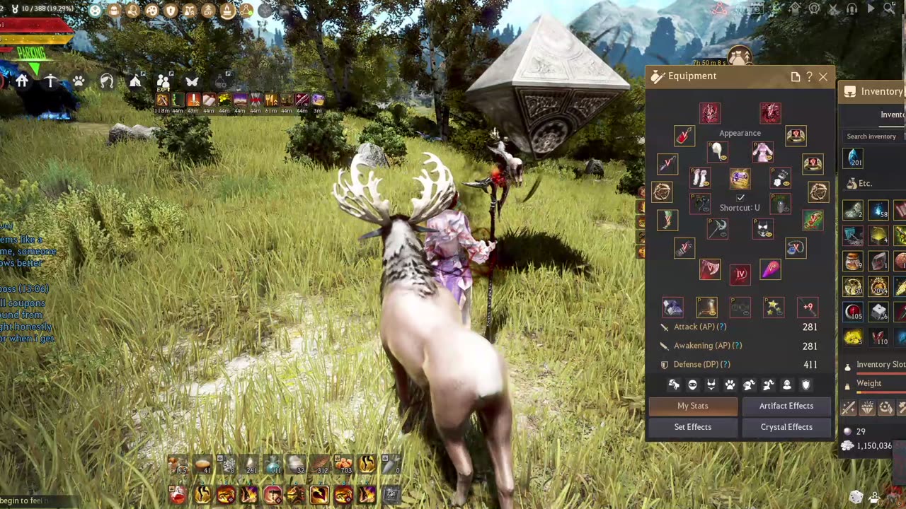 Road to 700 GS Black Desert Awaken Guardian gameplay