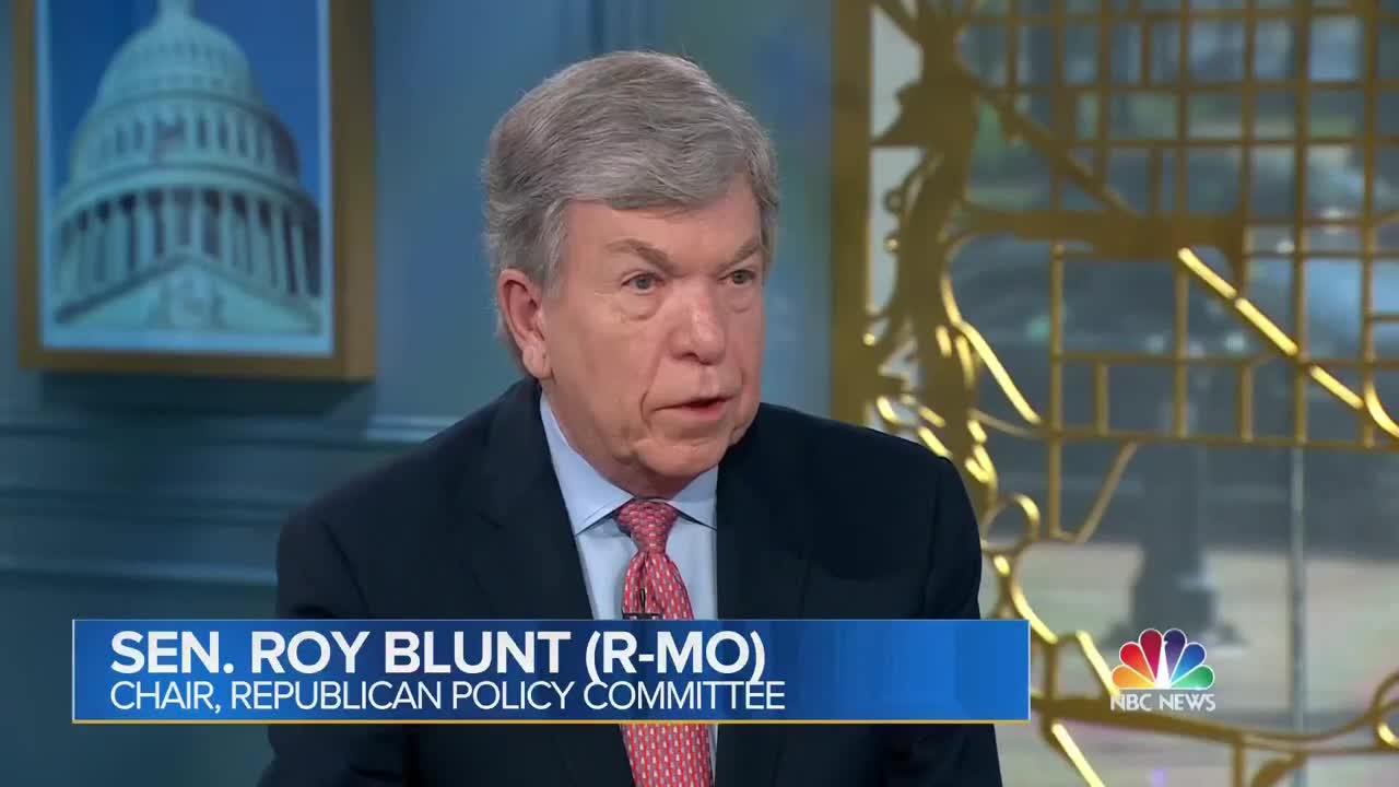 Sen. Roy Blunt: ‘No Way’ Trump Would Resign; ‘Surprised’ McCarthy Suggested It