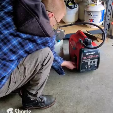 Honda Generator -fizz- Runs On PROPANE!_ HOW TO