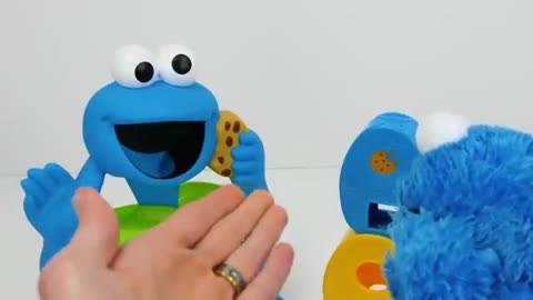 best toy learning for babies - teach baby colors with COOKIE MONSTER!