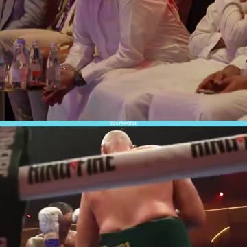 La réaction de Cristiano Ronaldo au knockout de Tyson Fury !