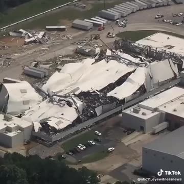 Pfizer building destroyed by tornado in NC