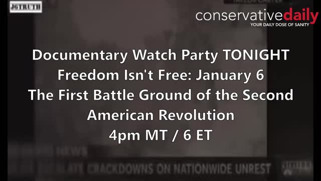 4pm MT / 6 ET: Watch Party with Jake Lang - Freedom Isn't Free: The First Battle of The Second American Revolution