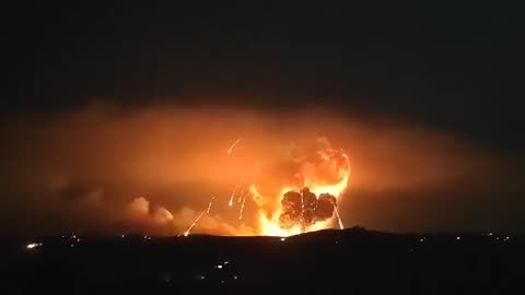 ►🚨▶⚡️ IDF blows up a suspected munitions depot near Tartus, Syria