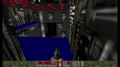 Final Doom - Knee-Deep in the Dead - Computer Station (E1M7) - All secrets