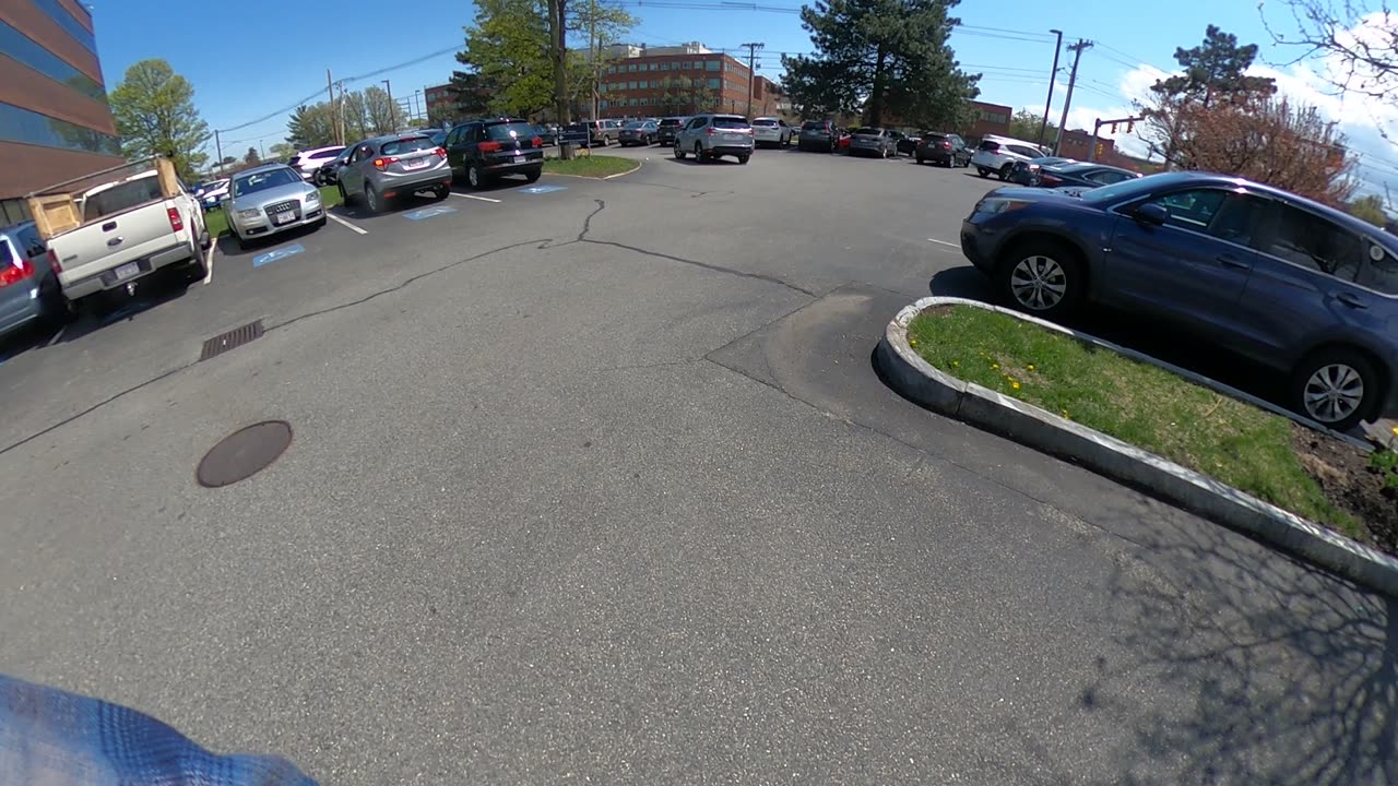 The way back from my previous ride on my onewheel [Raw footage]