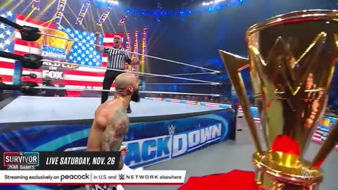 Braun Strowman vs. Ricochet - SmackDown World Cup Semifinal Match SmackDown