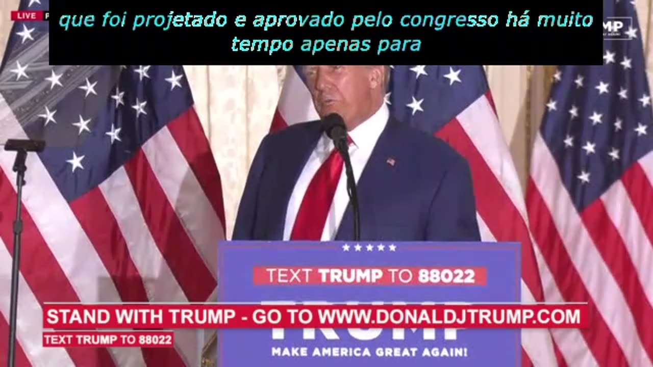 Trump, 04.04.23. *legendas sem os pequenos ajustes, tempo.