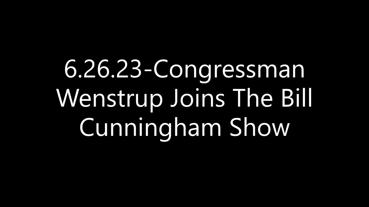 Wenstrup Joins The Bill Cunningham Show to Discuss Russia, IRS Whistleblowers, COVID-19, & More