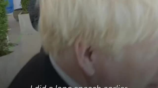 Former Prime Minister Boris Johnson said we need to take 'some pretty dramatic action