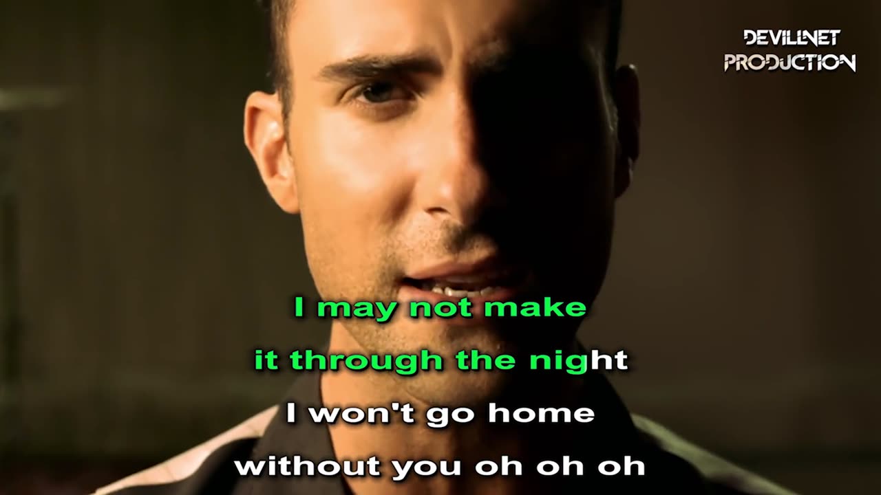 Won't Go Home Without You - Maroon 5 (Karaoke + Instrumental)