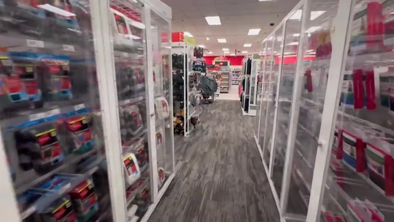 California Crime Causes Target To Put Underwear Behind Glass!