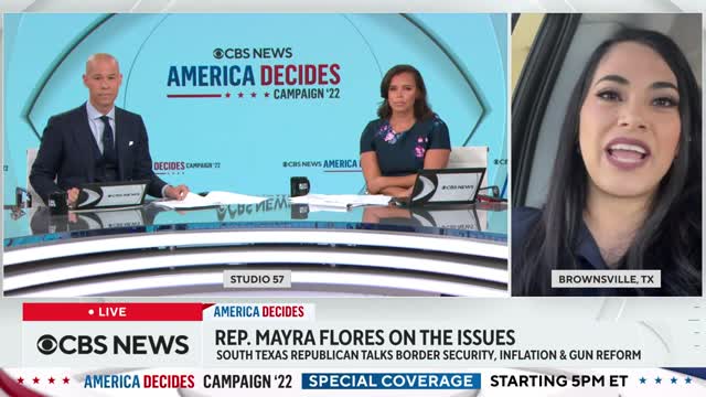 Republican Congresswoman Mayra Flores talks border security