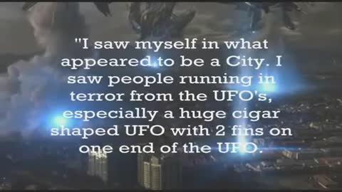 Prophetic Dream - The UFOs and Aliens Are Coming