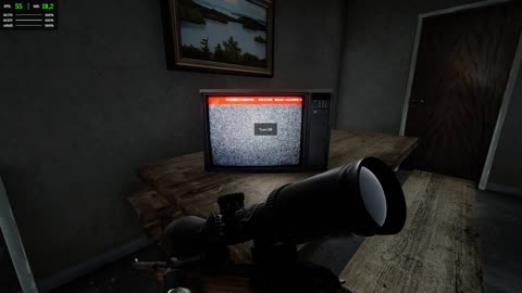 Road To Vostok Demo -Television Emergency Alert