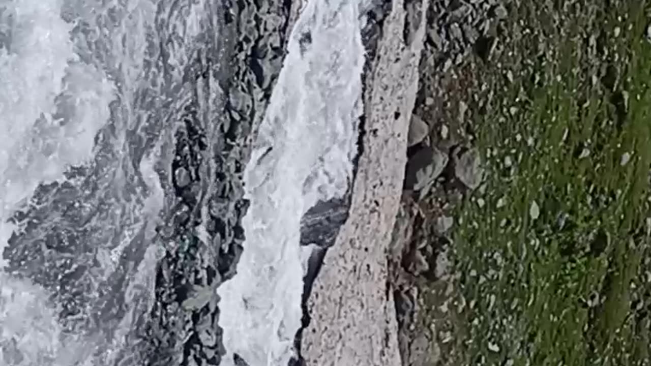 Beautiful iced water source of pahalgam kashmir j&k India... Come and explore more