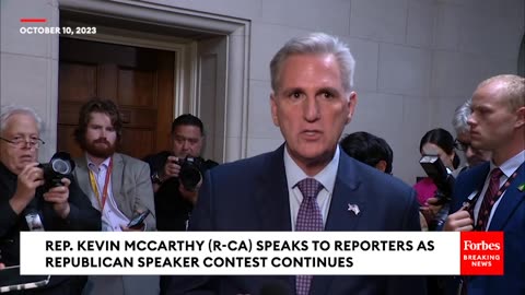 BREAKING NEWS- Kevin McCarthy Says He Told Supporters 'Please Do Not Nominate Me' For Speaker