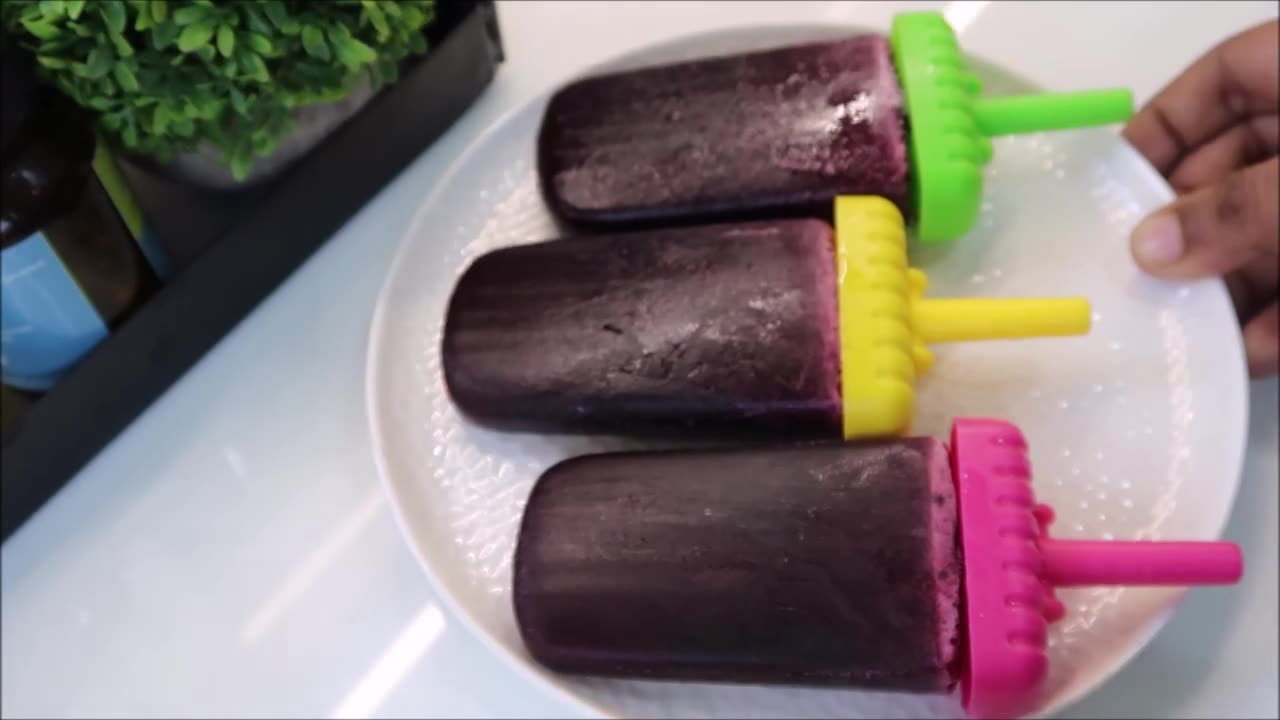 Grape Popsicle Recipe _ Homemade Grape Popsicles _ Summer Special Popsicle Recipe #popsicle