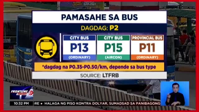 Taas-pasahe sa ilang pampublikong sasakyan, aprubado na ng LTFRB