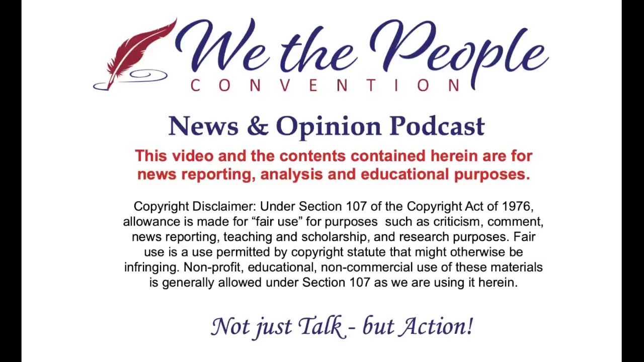 We the People Convention News & Opinion 12-30-23