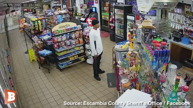 Man w/ Shotgun Enters FL Store Saying He’s "From Chicago" — SCURRIES AWAY After Clerk Shows Firearm