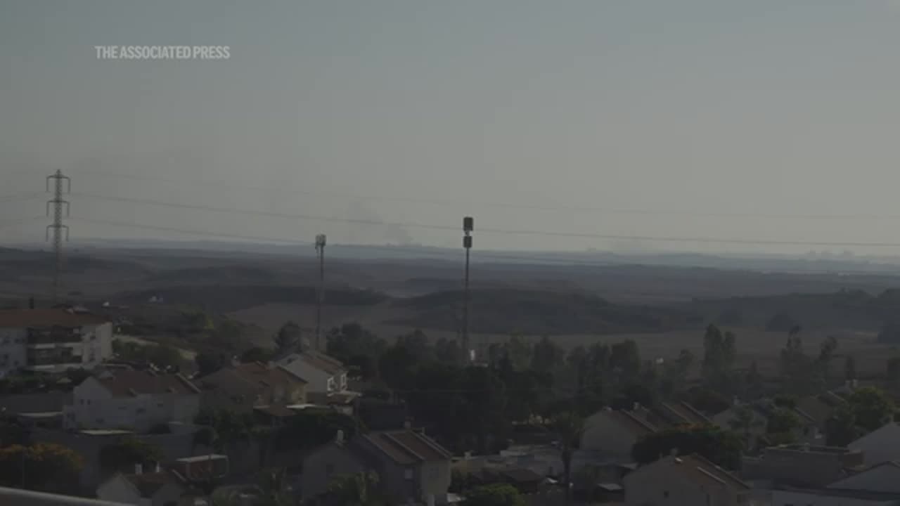 Smoke rises from Gaza as Israel attacks continue